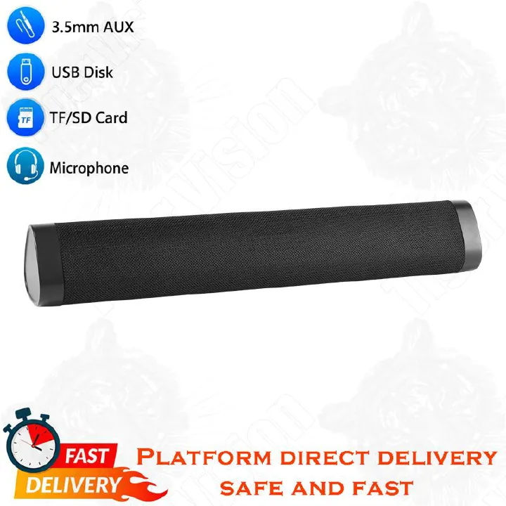 Bluetooth Speaker Woofer Sound Bar Outdoor Speaker Home Theatre System Portable Speaker Woofer for Wireless Speakers with Subwoofer SoundBar Boombox