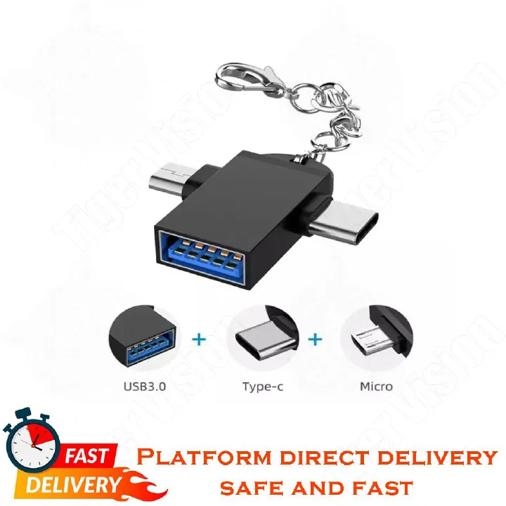 3 in 1 OTG USB Adapter Type C to USB 3.0 Adapter USB Cable For Macbook pro Samsung Huawei Xiaomi USB Data Cable OTG