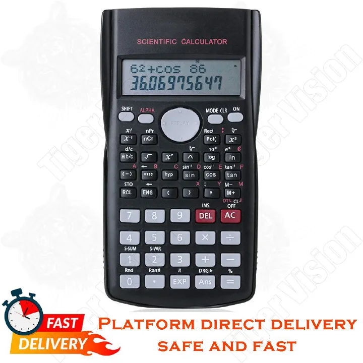 Portable Scientific Calculator School Office Stationeries Multifunction Stationery Scientific Tool
