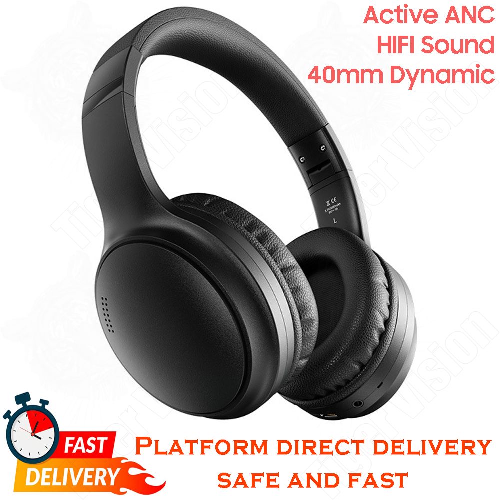 Noise Killer Bluetooth Headphone 23dB ANC 50hr Playtime Headset 3-Mode Noise Cancel for Kenya's Streets/Markets/Home Lighter Than Baby Bottle