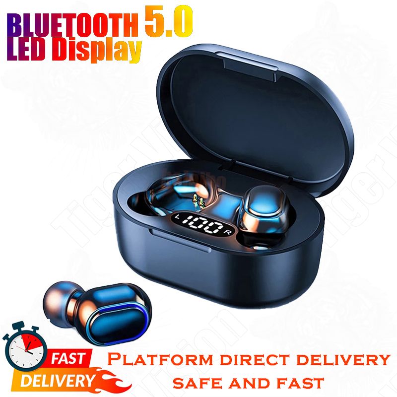 Bluetooth Earphones noise Cancellation Music Sport True Wireless Bluetooth Earbuds Bass Earbuds Wireless Earpods