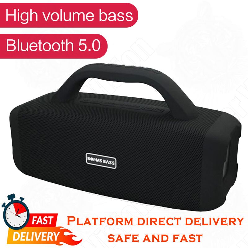 Portable Bluetooth Speaker Woofer Surround Stereo Trumpet Bass Wireless Speaker Deep Bass Waterproof Plug-in Card Subwoofer