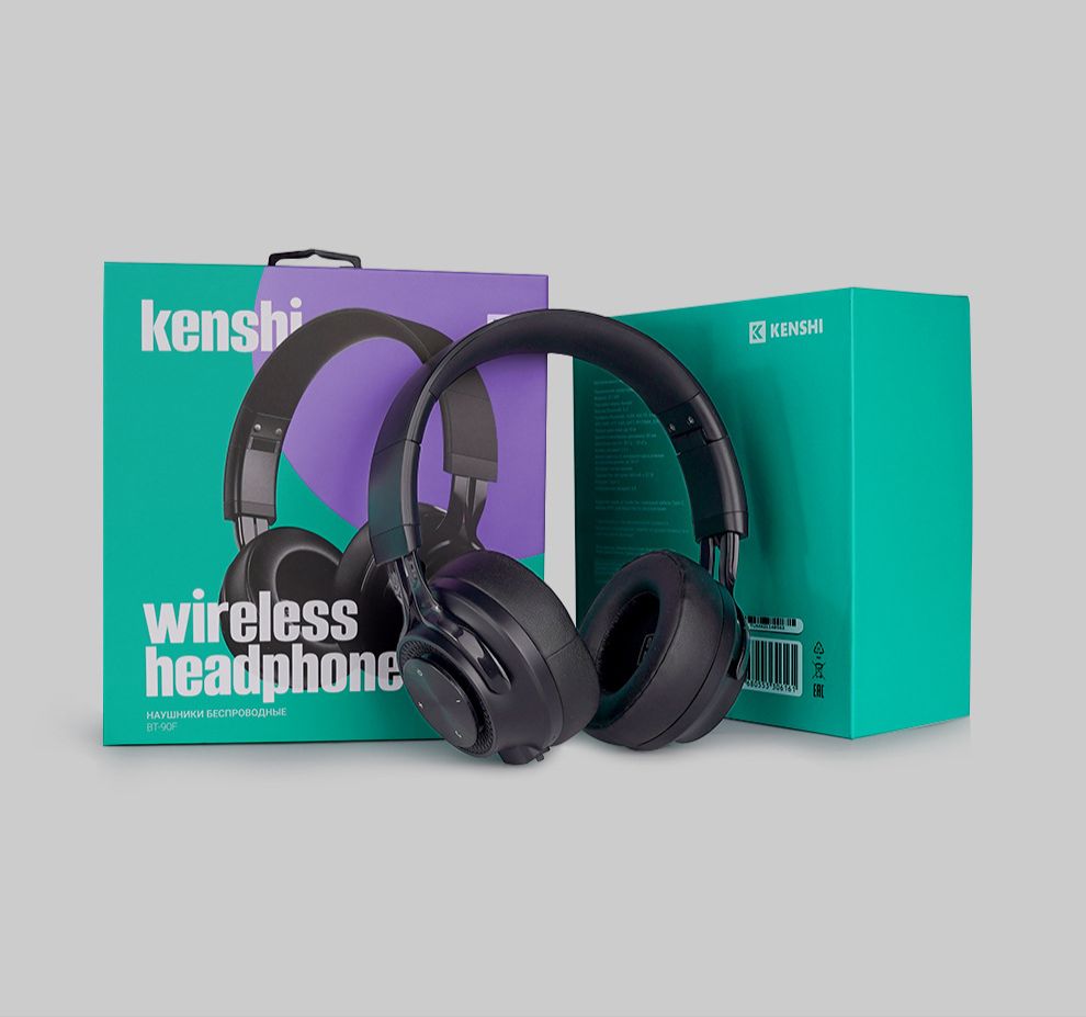 Bluetooth Headphone Noise Cancelling Bass Stereo True Wireless Headset with Mic TF Strong Bass