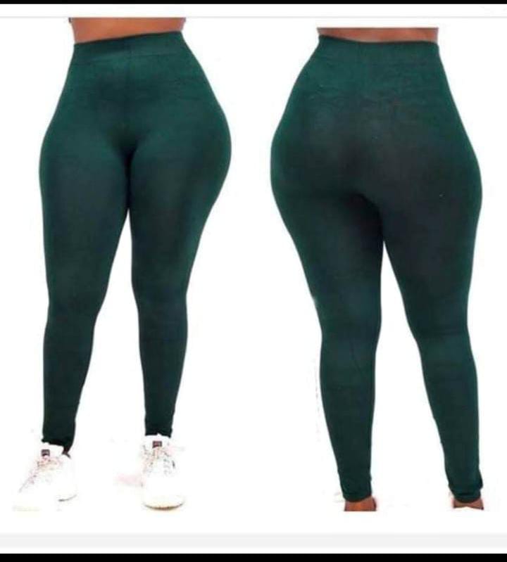 Fashion Plain Skin Tight Leggings- FREE SIZE cotton/spandex leggings