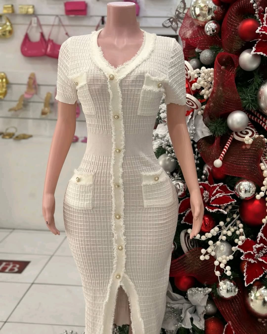Women's Cozy Well-Knitted Sweater Dress