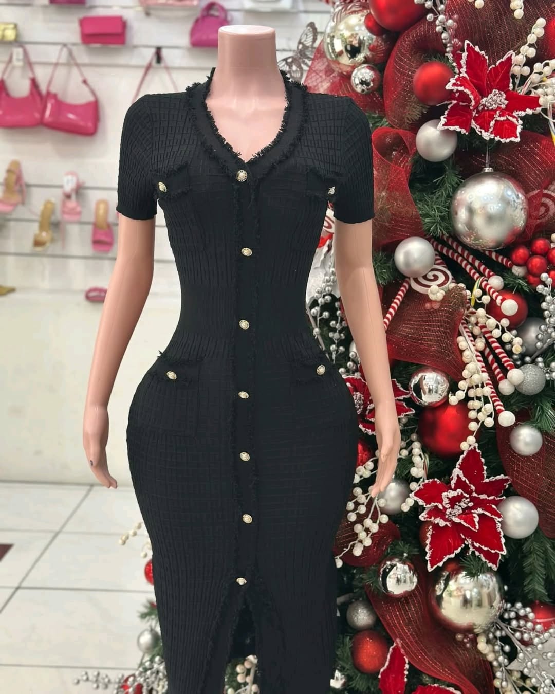 Women's Cozy Well-Knitted Sweater Dress