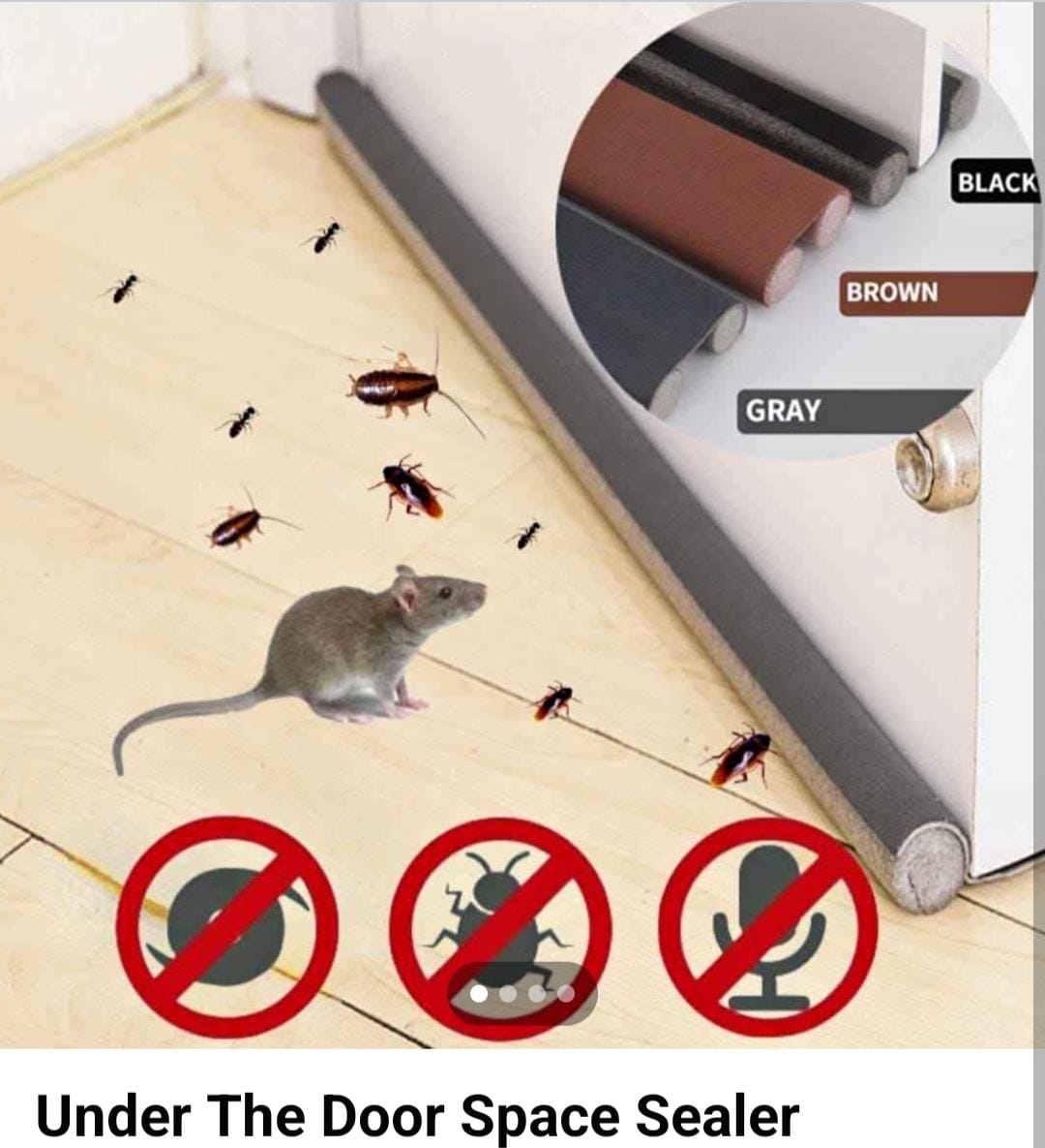 Windproof Seal Strips Draught Excluder Stopper Door Bottom Guard Double Protectors Doorstop Dust-proof Blocker Sealers