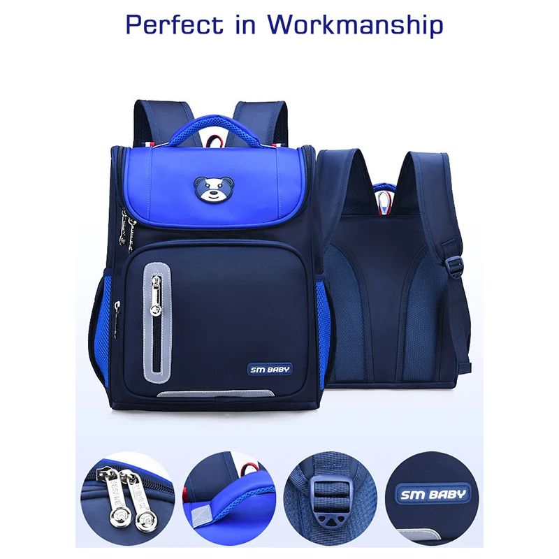Children School Bag Boys Girls Primary school backpacks kids Orthopedic Waterproof Knapsack kindergarten infantil mochila