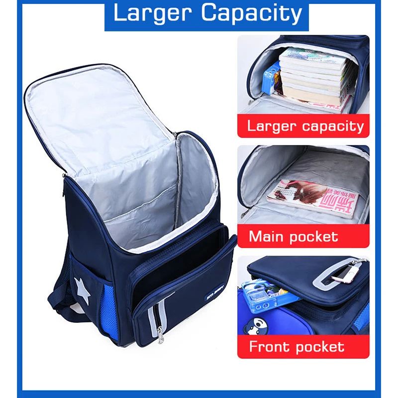 Children School Bag Boys Girls Primary school backpacks kids Orthopedic Waterproof Knapsack kindergarten infantil mochila