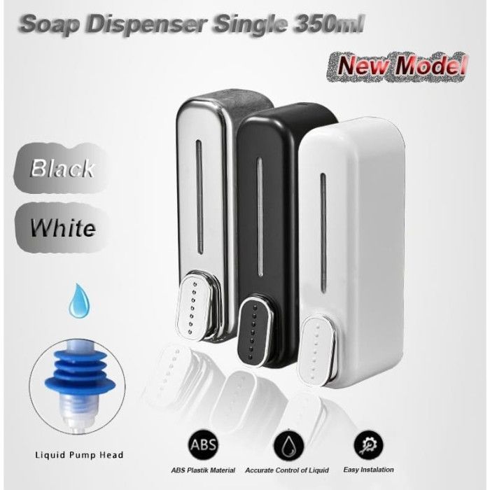 Shampoo Bath Hand Sanitizer Box Single Double Head Press Plastic Hotel Dispenser Wall-mounted Household Manual Soap