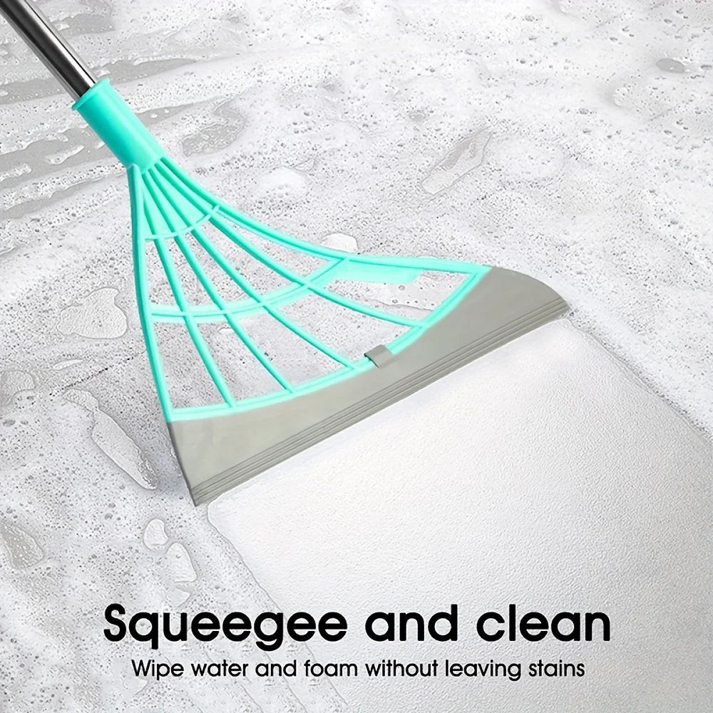Silicone Scraper Broom Magic Wiper High Place Glass Wiper Floor Mop Household Bathroom Sweeping Water Silicone Scraper Broom