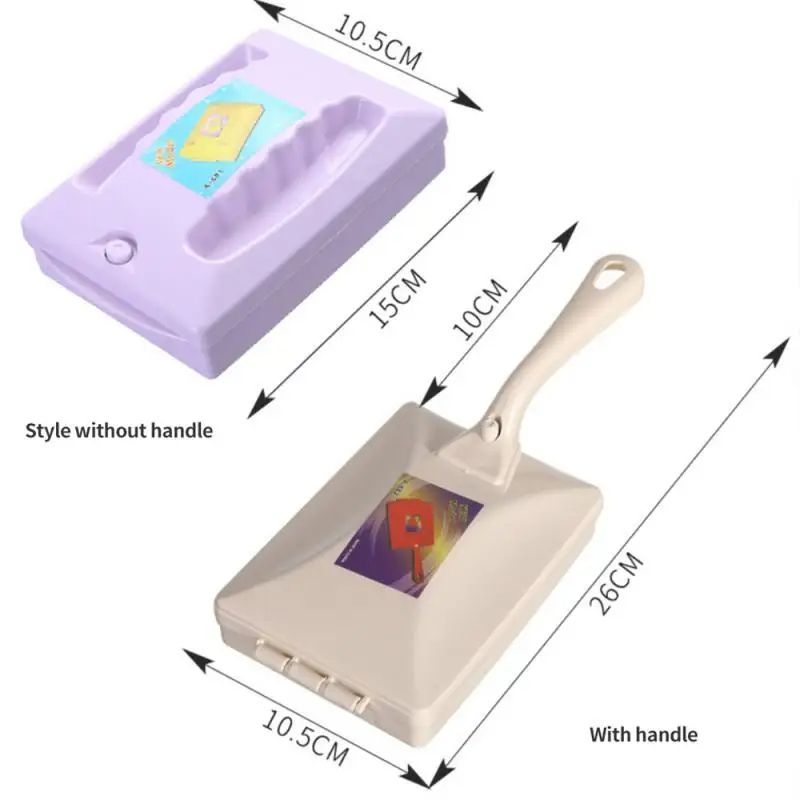 Multifunctional Sweeping Bed Brush Double Roller Type Electrostatic Carpet Floor Sweeper Brush Manual Crumb Cleaner Creative
