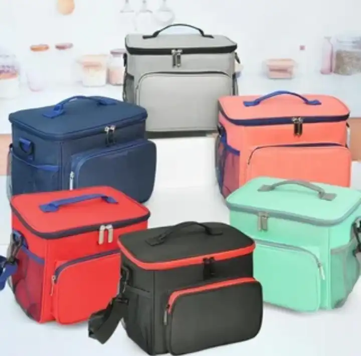 Insulated Lunch Bag Large Thermal Cool Hot Food Storage Tote Box Adult Kids Men