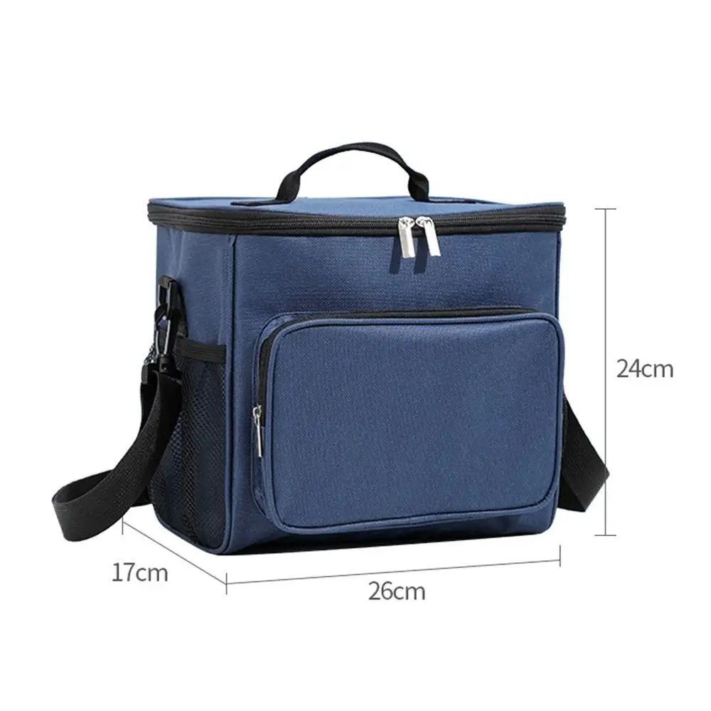 Insulated Lunch Bag Large Thermal Cool Hot Food Storage Tote Box Adult Kids Men