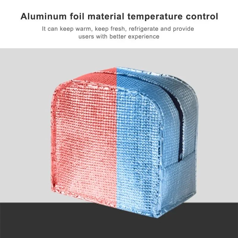 Portable Lunch Bag Food Thermal Box Waterproof Office Cooler Lunch Box Camping Picnic Bag for Kids Convenient Fresh Warmer Bags