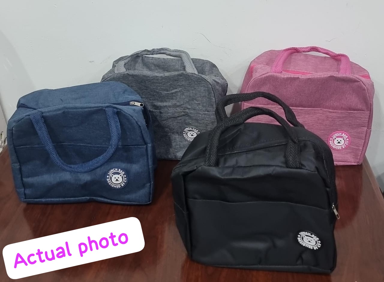 Portable Lunch Bag Food Thermal Box Waterproof Office Cooler Lunch Box Camping Picnic Bag for Kids Convenient Fresh Warmer Bags