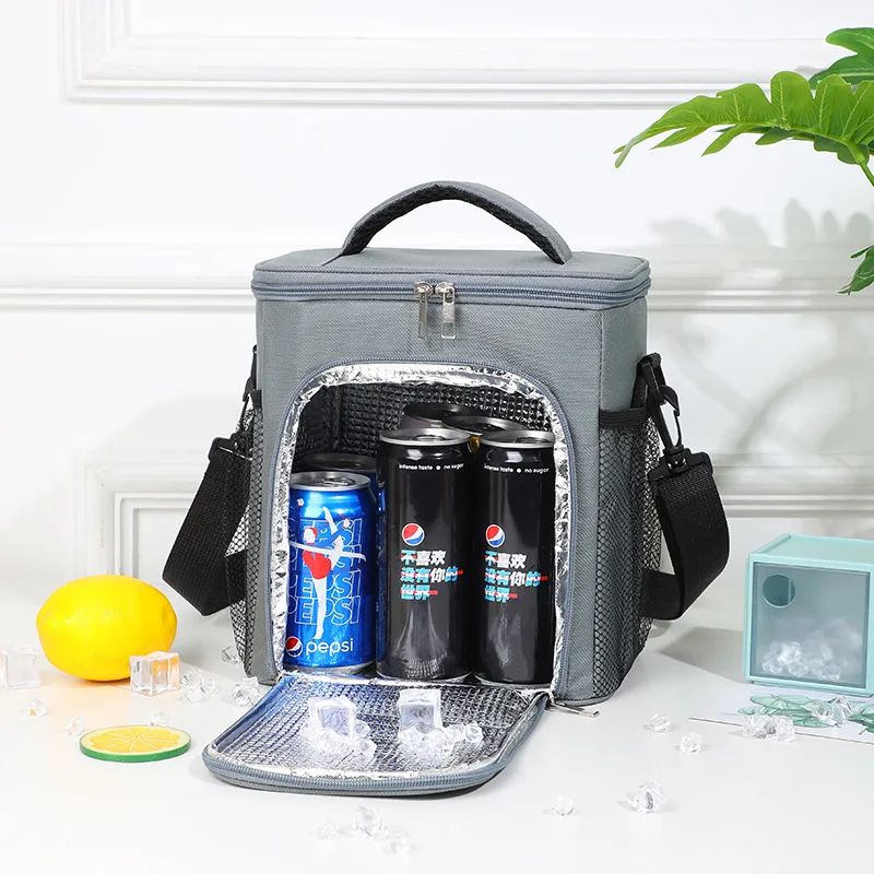 Insulated Lunch Bag Large Lunch Bags for Women Men Reusable Lunch Box Bag With Adjustable Shoulder Strap Cooler Tote Hangbag