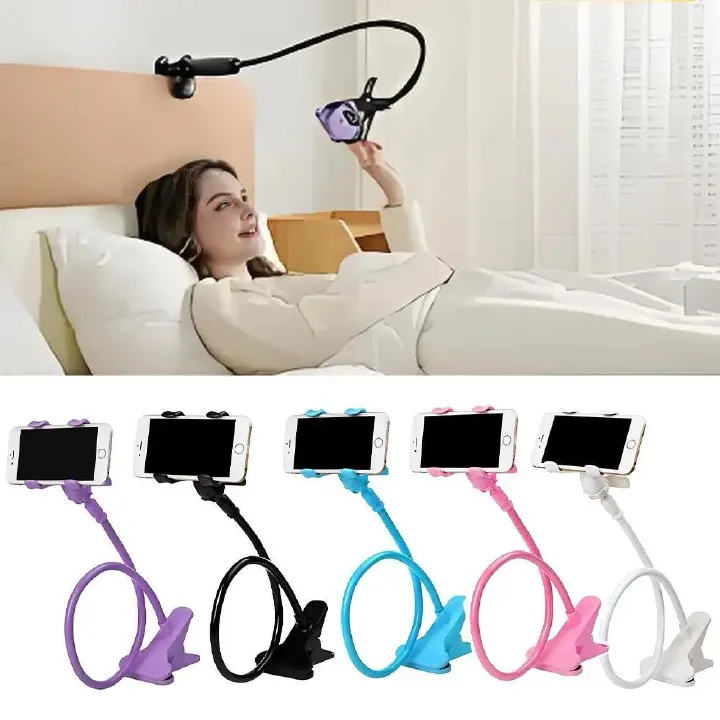 Lazy Desktop Bedside Clip Phone Bracket Flexible Long Arm Mobile Phone Holder Stand Mount For Smartphone