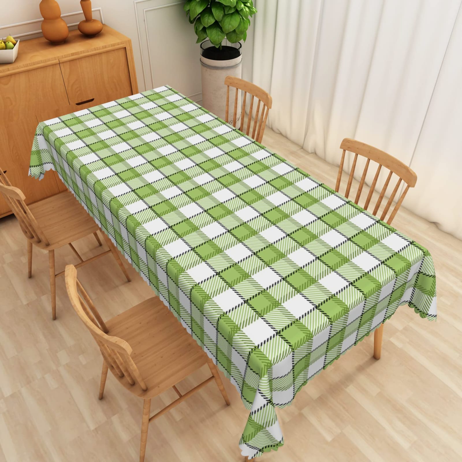 PVC Waterproof and Oil-proof Plastic Tablecloth Bedside Table Dustproof Decorative Cloth Living Room Coffee Table Tablecloth