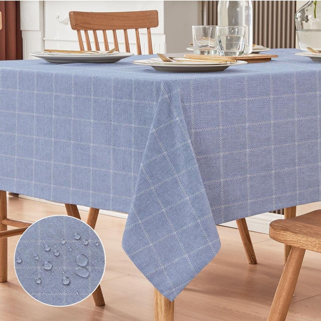 PVC Waterproof and Oil-proof Plastic Tablecloth Bedside Table Dustproof Decorative Cloth Living Room Coffee Table Tablecloth