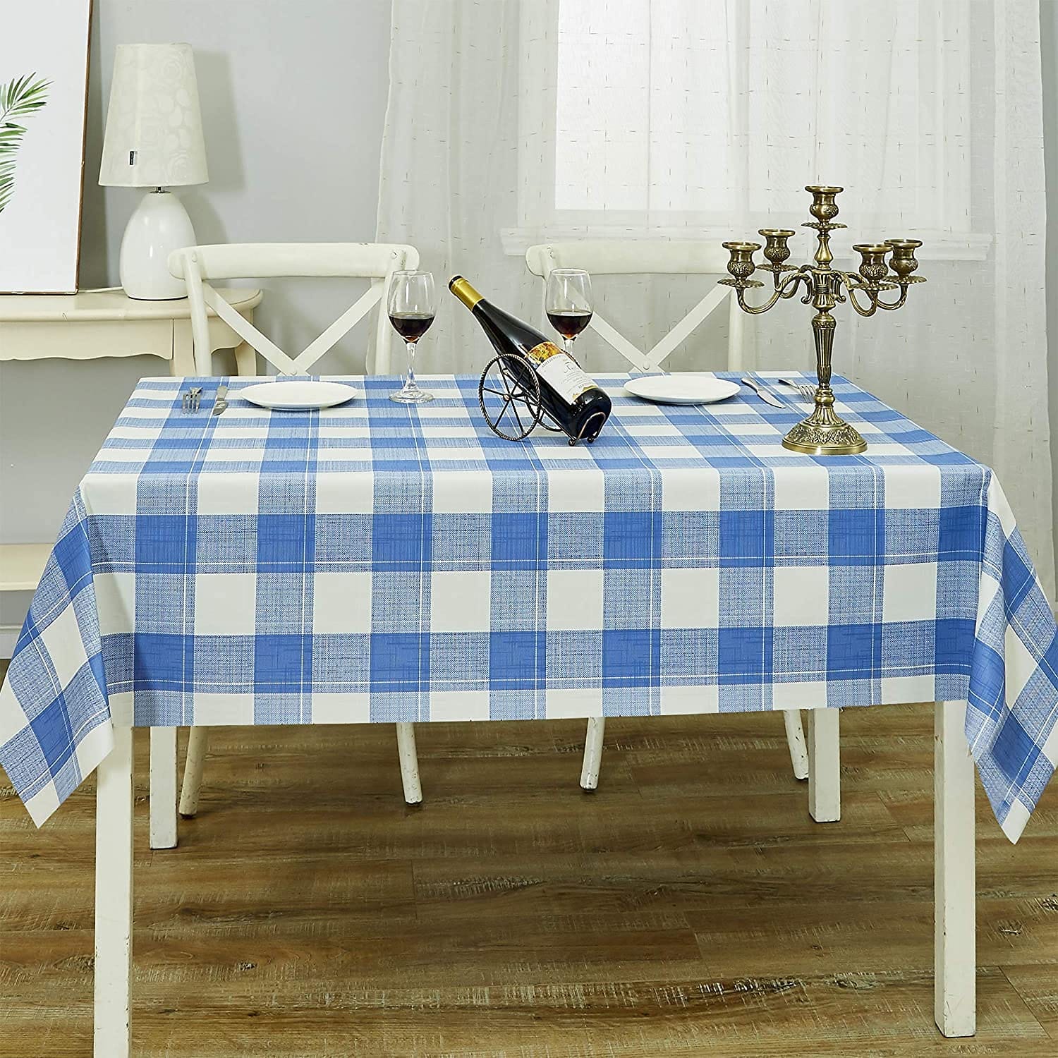 PVC Waterproof and Oil-proof Plastic Tablecloth Bedside Table Dustproof Decorative Cloth Living Room Coffee Table Tablecloth
