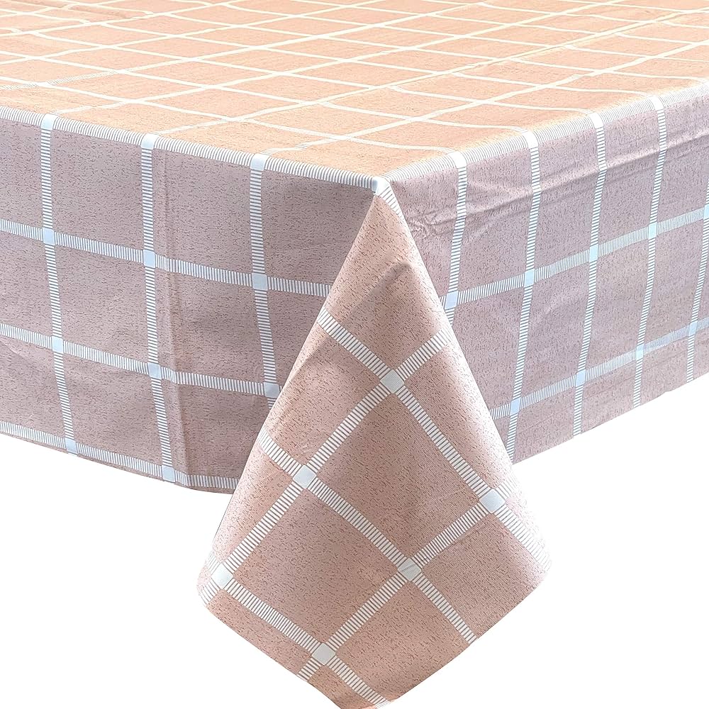 PVC Waterproof and Oil-proof Plastic Tablecloth Bedside Table Dustproof Decorative Cloth Living Room Coffee Table Tablecloth