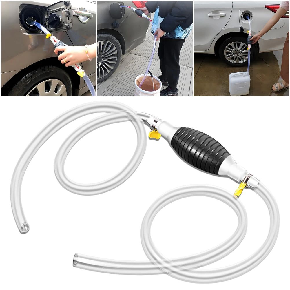 1pc Multifunction Liquid Sucker Suction Pump Fit for Fuel Petrol Diesel Gasoline Oil Water Transfer Pumps Tool