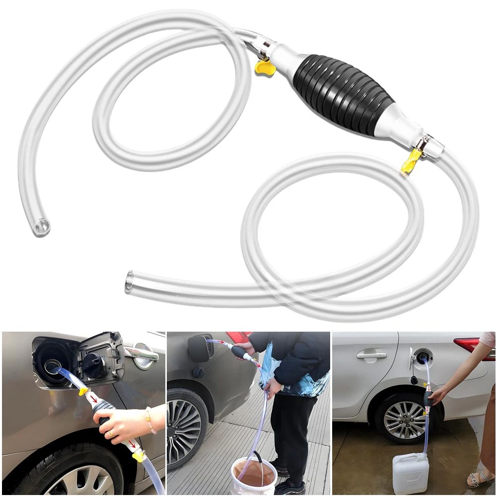 1pc Multifunction Liquid Sucker Suction Pump Fit for Fuel Petrol Diesel Gasoline Oil Water Transfer Pumps Tool