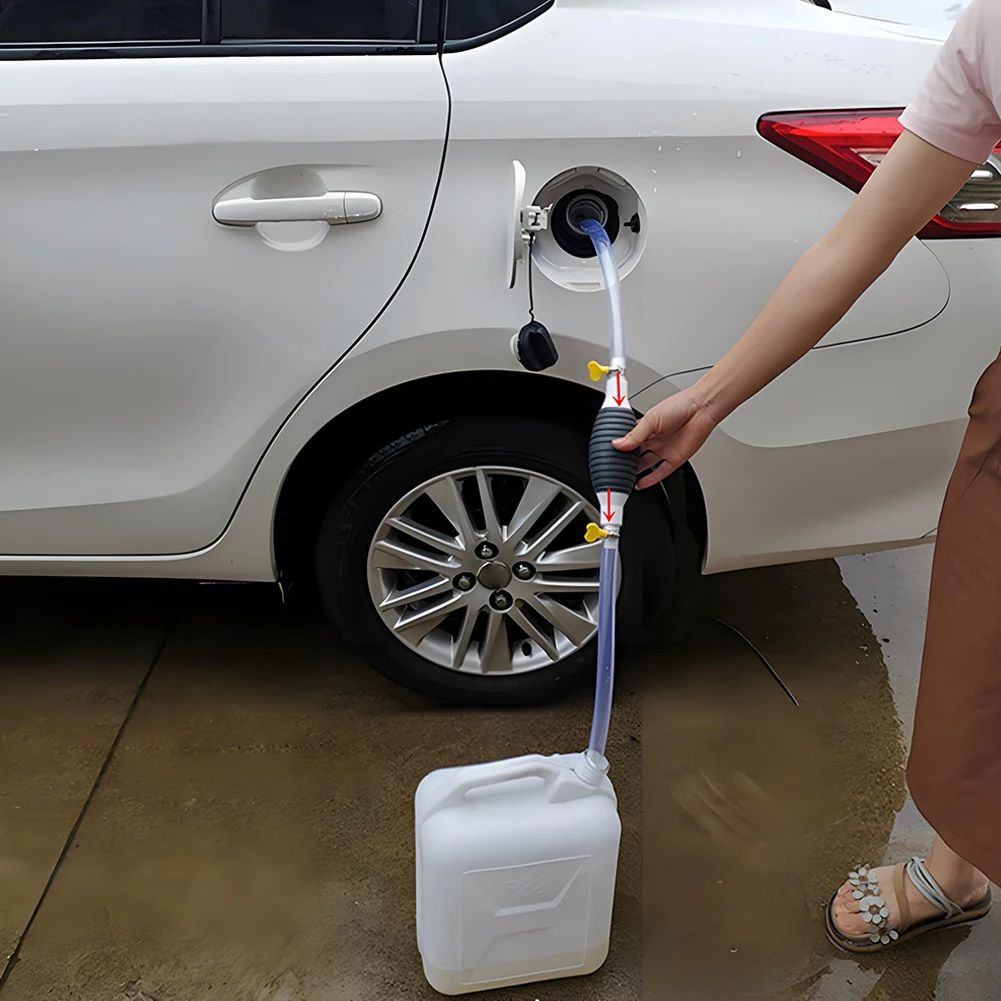 1pc Multifunction Liquid Sucker Suction Pump Fit for Fuel Petrol Diesel Gasoline Oil Water Transfer Pumps Tool