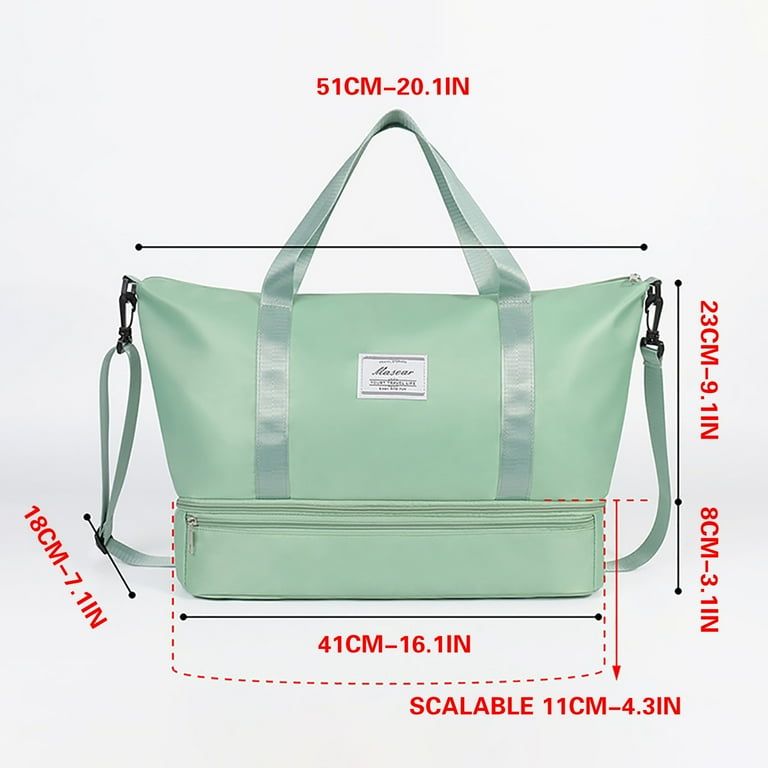 Large Capacity Folding Travel Bags Waterproof Luggage Tote Handbag Gym Yoga