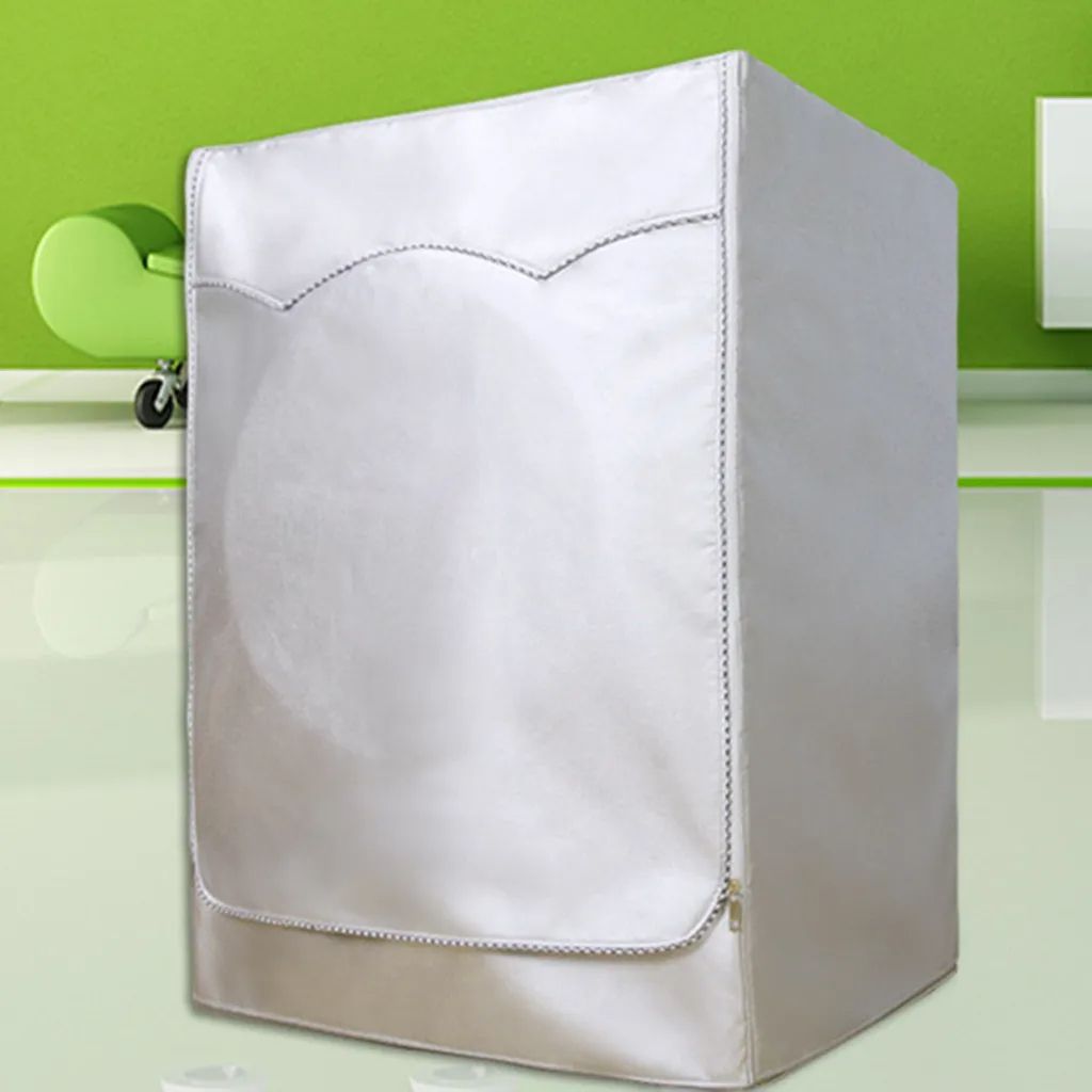 Wash Machine Cover Waterproof dust cover Home Sunscreen Laundry Dryer Cover Coating Roller Washing Machine Dust-proof cover