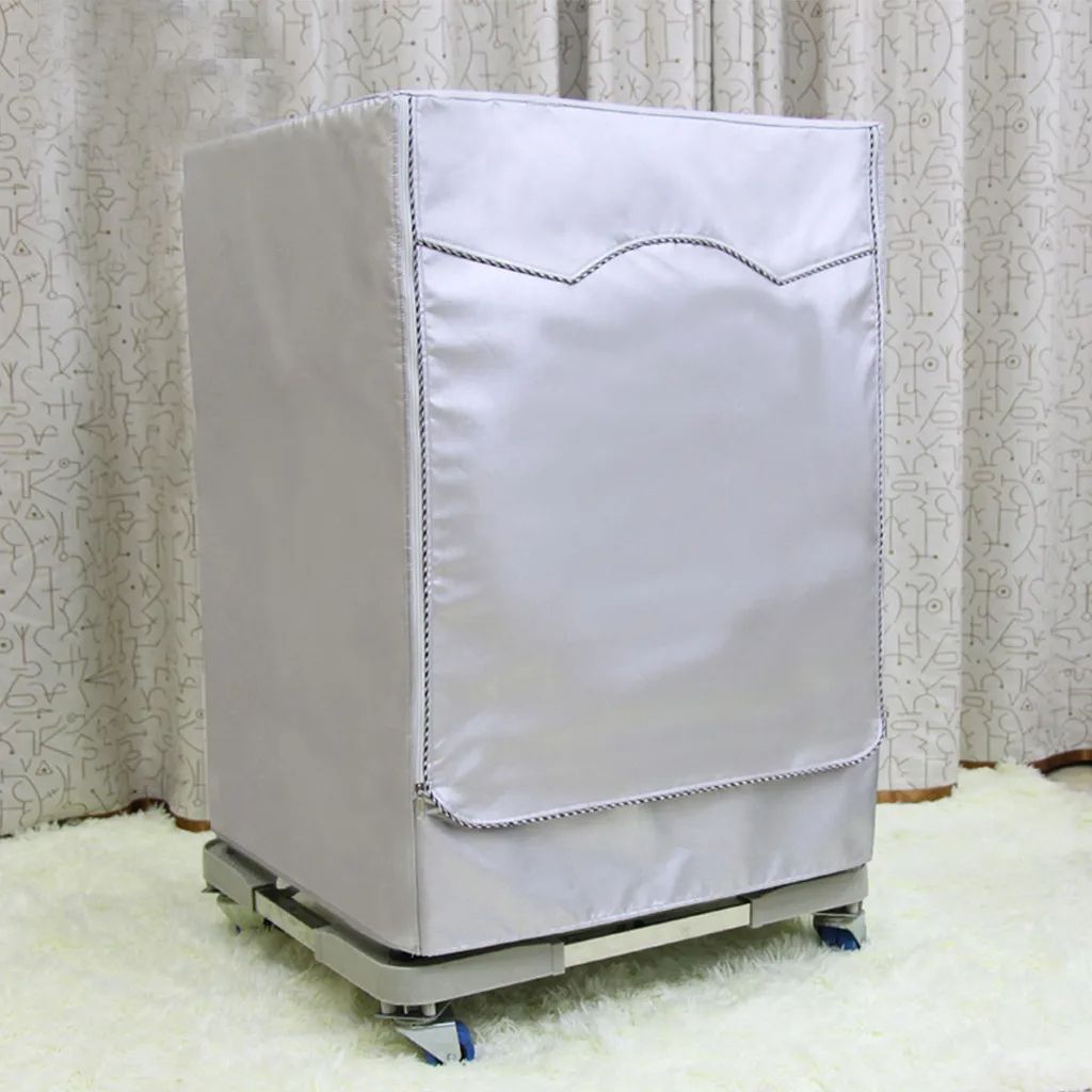 Wash Machine Cover Waterproof dust cover Home Sunscreen Laundry Dryer Cover Coating Roller Washing Machine Dust-proof cover