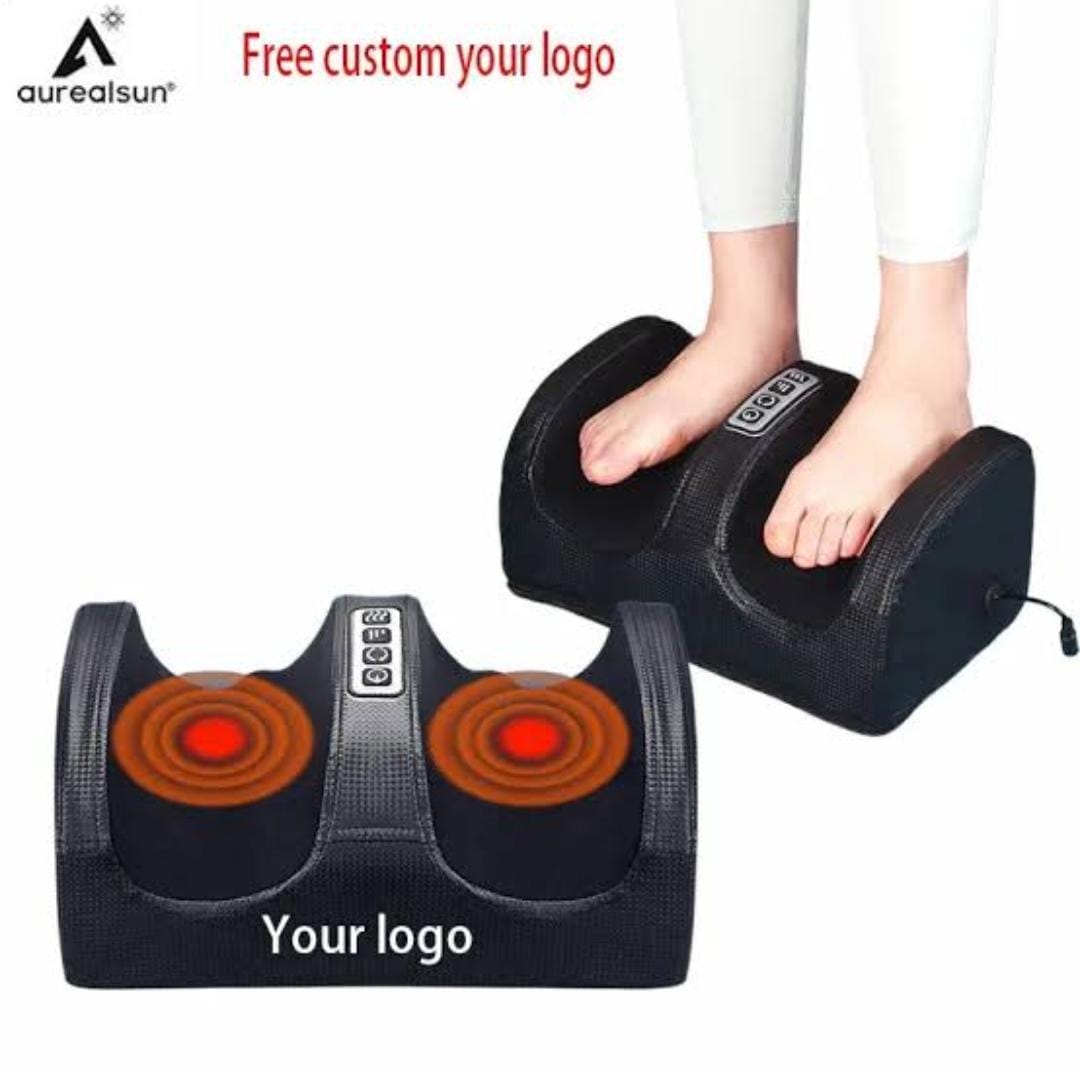 Electric Foot Massager Roller Feet Massage Infrared Heating Electric Kneading Foot Massager Machine Electric Deep Kneading Spa Feet Massager
