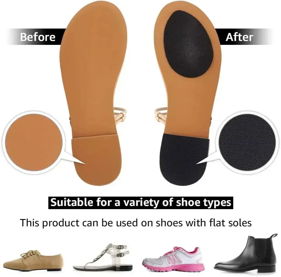 Non-slip Shoe Sole Protector for Women High Heel Sandal Outsole Pads Anti-slip Shoe Bottom Patch Self-adhesive Stickers