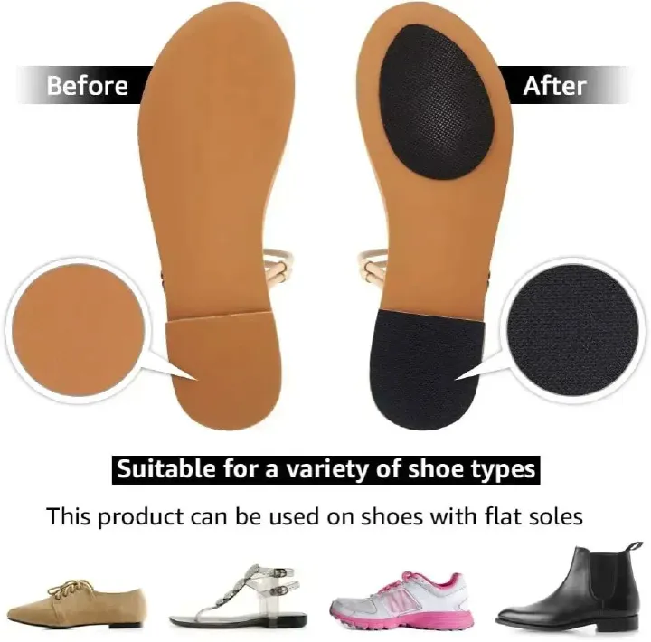 Non-slip Shoe Sole Protector for Women High Heel Sandal Outsole Pads Anti-slip Shoe Bottom Patch Self-adhesive Stickers