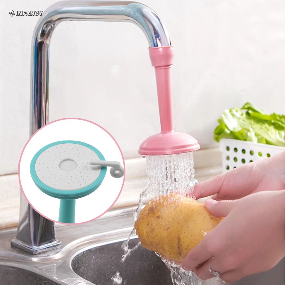 2 pcs Newly Adjustable Bathroom Faucet Sprayers Tap Filter Nozzle Faucet Regulator Creative Water Saving Kitchen Accessories