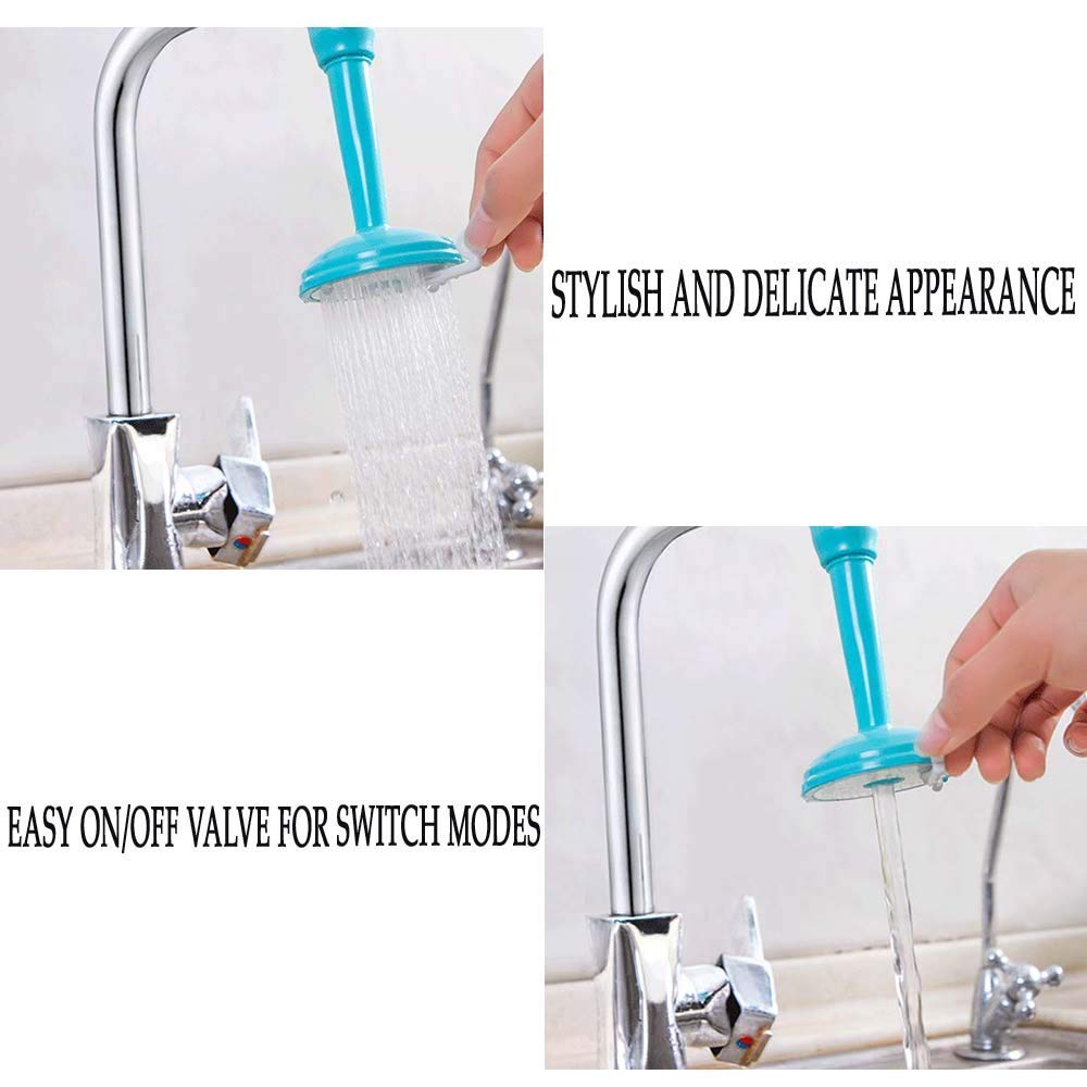 2 pcs Newly Adjustable Bathroom Faucet Sprayers Tap Filter Nozzle Faucet Regulator Creative Water Saving Kitchen Accessories