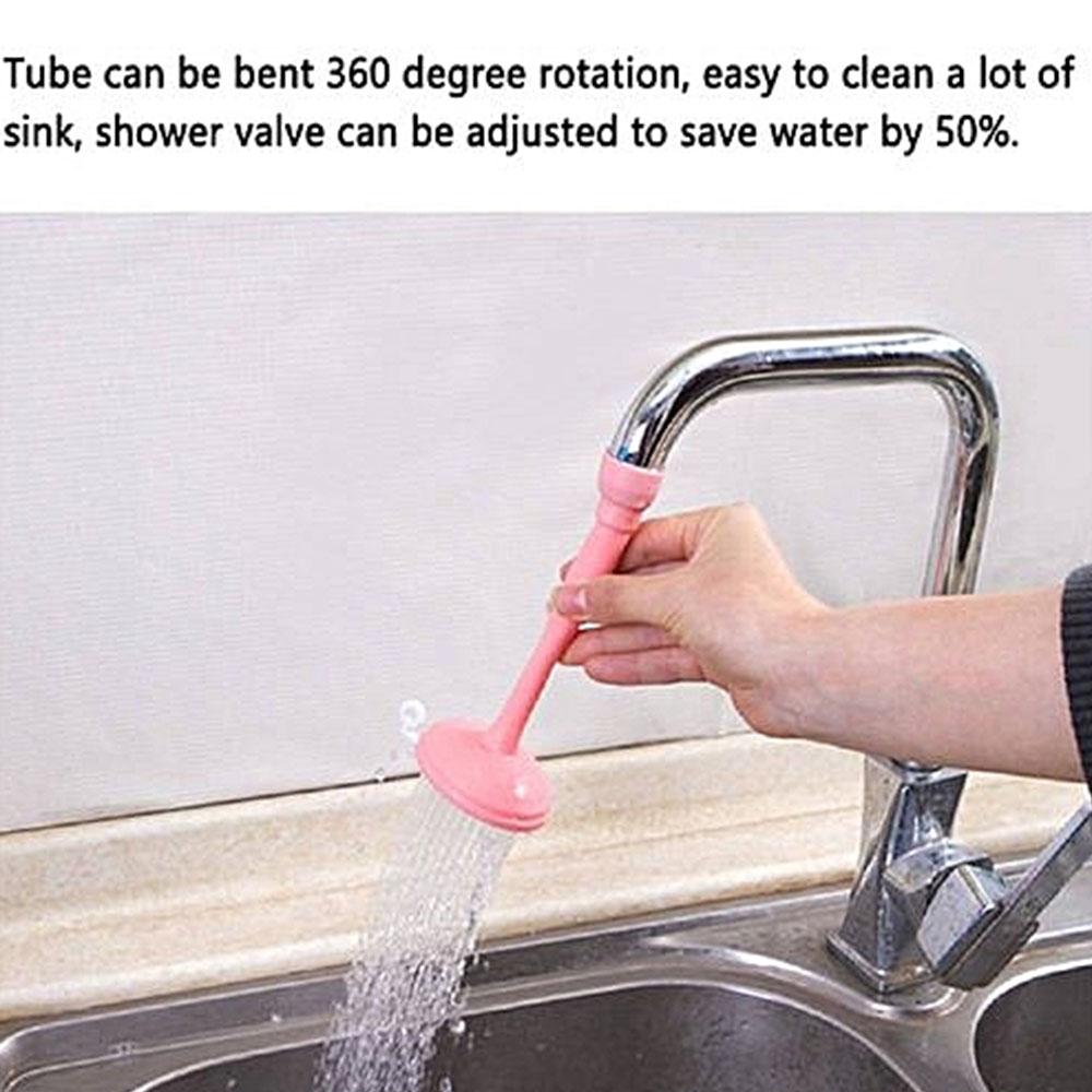 2 pcs Newly Adjustable Bathroom Faucet Sprayers Tap Filter Nozzle Faucet Regulator Creative Water Saving Kitchen Accessories