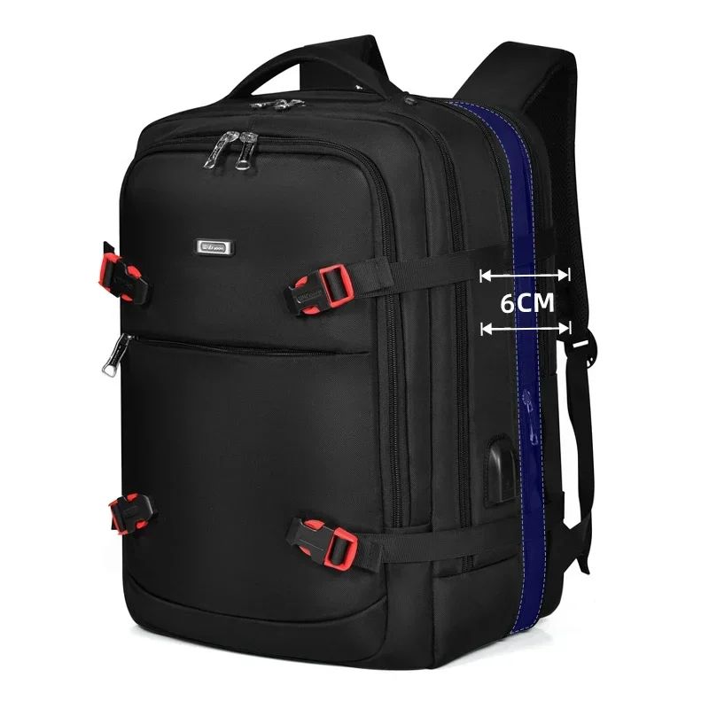 New Backpack Notebook 15’6 Male Expandable Large Capacity Travel Luggage Hiking Backpacks for Sport Business Bag Ergonomic Woman
