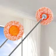 Multi Functional Household Dust Mop Ceiling Dust Remover Floor Scrubber Window Cleaner Car Cleaning Tool Dry And Wet Dual-use