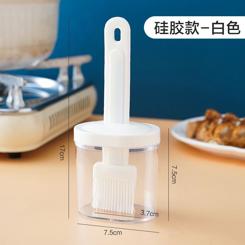 Silicone Baking Oil Brush High Temperature Resistant Portable Barbecue Pancake Cooking Brushdesigned to handle high temperatures safely. Ideal for applying oil