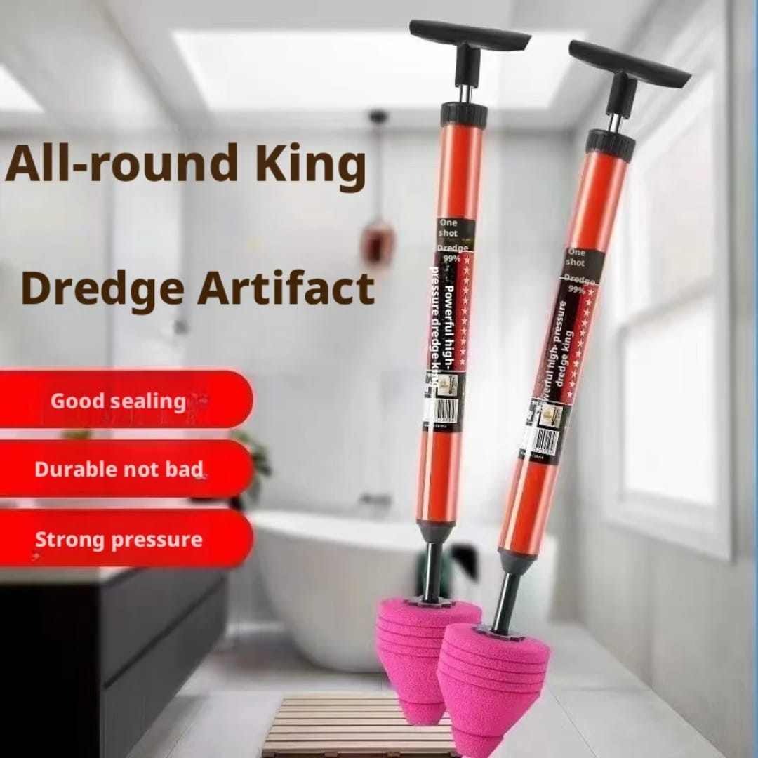High-Pressure Air Toilet Unclogging Tool: Upgraded Drain Blaster Sewer Pipe Clog Remover Powerful Pneumatic Plunger Bathroom Kitchen Sink Shower Instant Blockage Fix Gift.