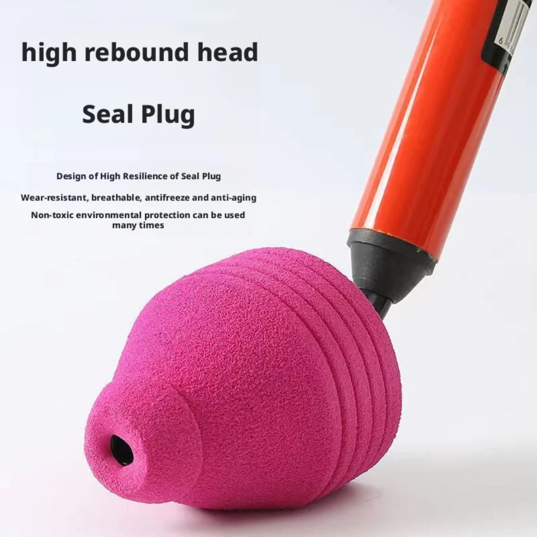 High-Pressure Air Toilet Unclogging Tool: Upgraded Drain Blaster Sewer Pipe Clog Remover Powerful Pneumatic Plunger Bathroom Kitchen Sink Shower Instant Blockage Fix Gift.