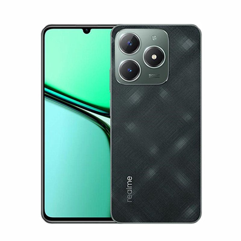 Realme C61 128GB+6GB 90Hz 6.74'' 50MP 7.84mm Thickness 5000mAh IP54 Waterproof Android 14 Type-C Dual Sim Smart Phones Face and Fingerprint Unlock phone