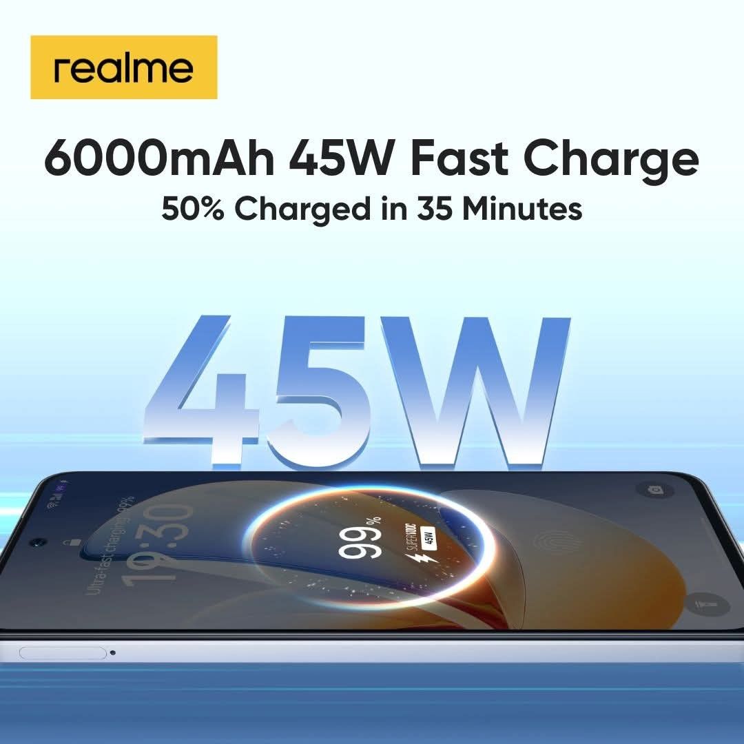New Arrival Realme C71 24(8+16)GB RAM + 256GB ROM 6.67" 120Hz 50MP AI cam 6000mAh Dust Water Resistant Android 15 Type-C Dual Sim Side Fingerprint Smart Phones
