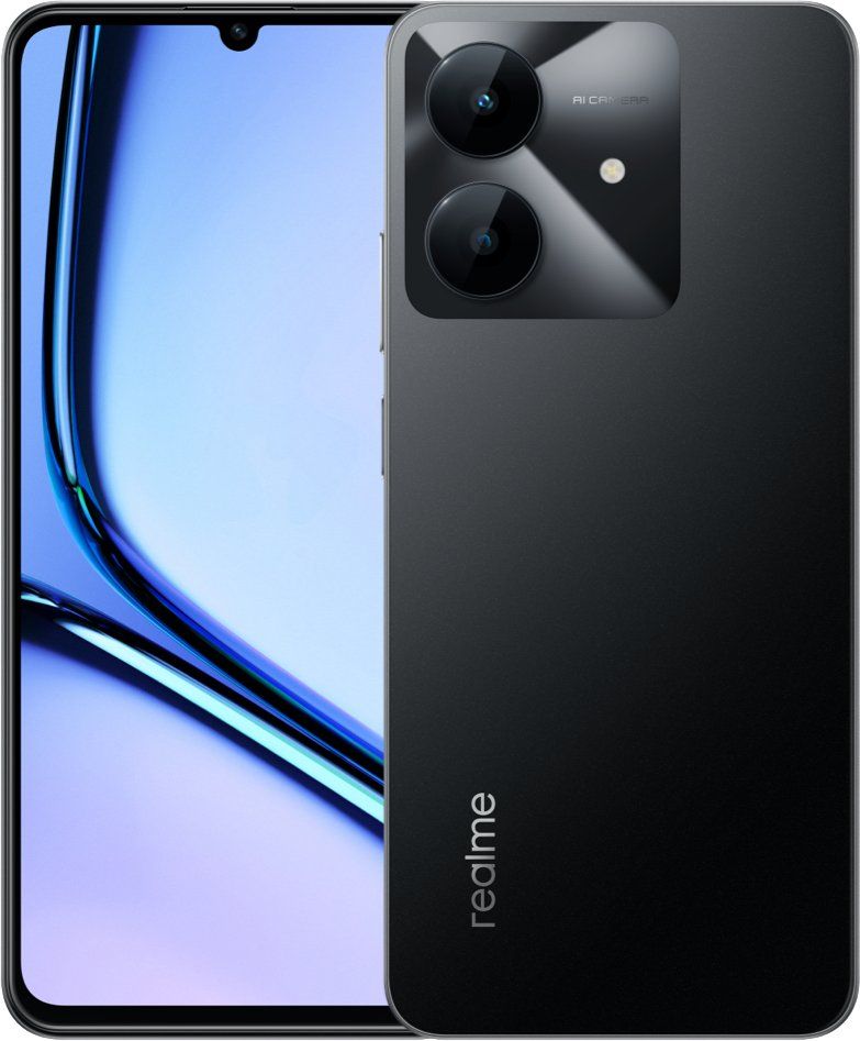 [48-month Fluency] New Arrival Realme Note 60x 3GB RAM + 64GB ROM 90Hz  5MP AI Cam 5000mAh 7.84mm Thickness Android 14 Type-C dual-SIM smartphones