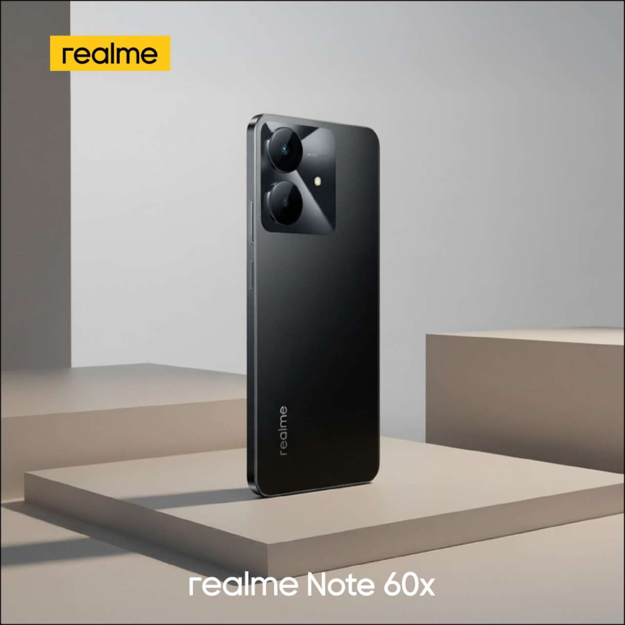 [48-month Fluency] New Arrival Realme Note 60x  12(4+8)GB RAM + 128GB ROM  90Hz  5000mAh ArmorShell Protection IP54 Dust & Water Resistance 7.84mm Thickness Android 14  Type-C Dual-SIM Smartphones