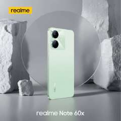 [Black Friday Sale] Realme Note 60x 3GB RAM + 64GB ROM 90Hz  5MP AI Cam 5000mAh 7.84mm Thickness Android 14 Type-C dual-SIM smartphones