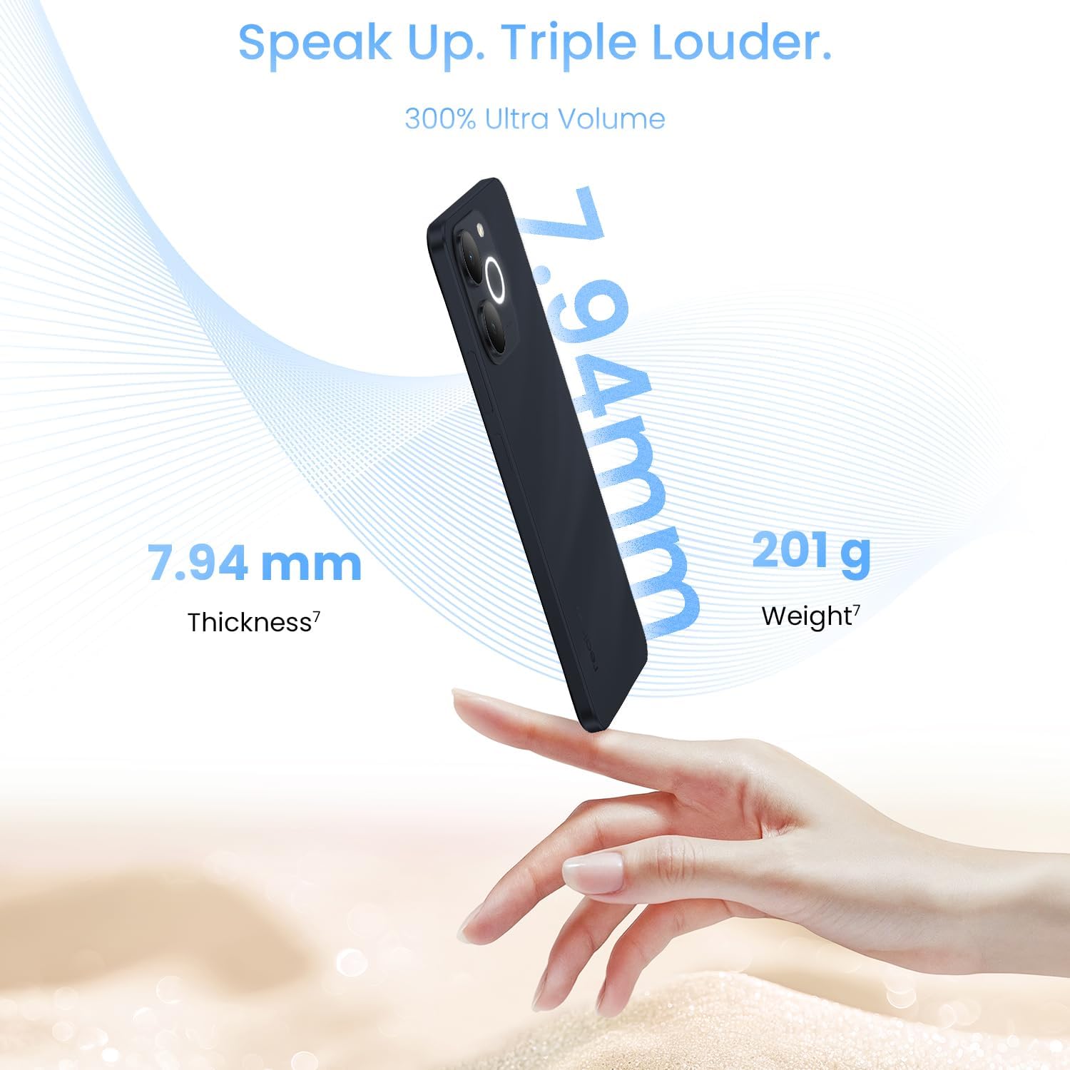 [Brand Day Only] New Arrival Realme Note 70 128GB+4GB 6.74'' 90Hz  6300mAh Massive Battery 7.94mm Ultra Slim 13MP AI Cam IP54 Waterproof Android 15 Type-C 4G Dual-SIM Smart Phones