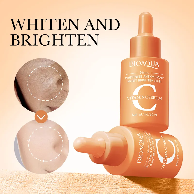 3 in 1, Vitamin C Face Serum  + Tumeric Face Serum + Niicotinamide/Niacinamide Face Brightening Serum, Anti Freckles C, Smoothening, Pore Shrinking, Whiten Black Spots, Whiten Sun Burn, Anti Acne